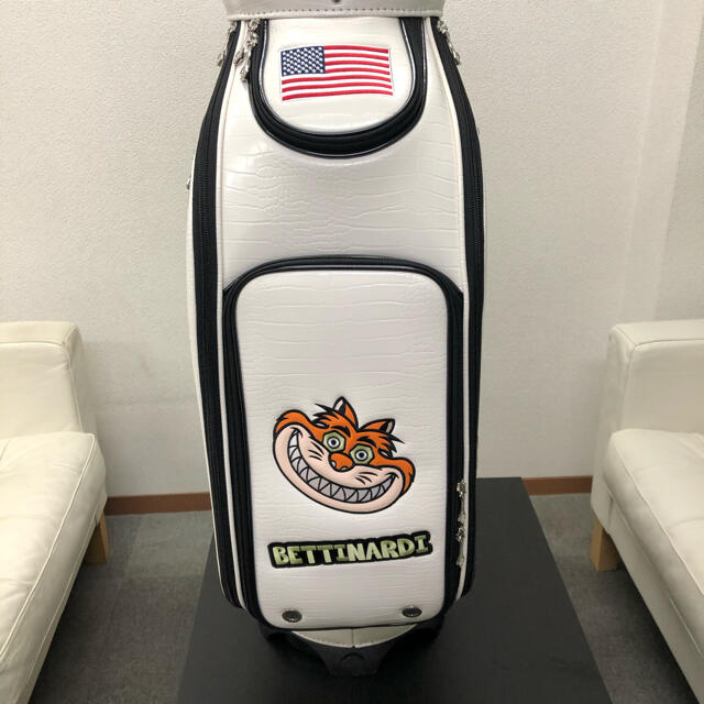 Bettinardi(ベティナルディ)の※専用 Bettinardi キャディーバッグ ヘッドカバーセットチシャ猫 スポーツ/アウトドアのゴルフ(バッグ)の商品写真