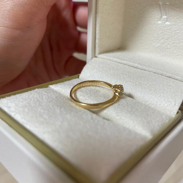 Vendome Aoyama(ヴァンドームアオヤマ)のヴァンドームアオヤマ　ダイヤモンド　リング　指輪　K18 イエローゴールドYG レディースのアクセサリー(リング(指輪))の商品写真