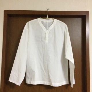 ムジルシリョウヒン(MUJI (無印良品))のMUJI LABO❤️綿混ストレッチプルオーバーシャツ　ＸＸＳ～ＸＳ(シャツ)