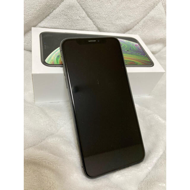 【美品】iPhone Xs Space Gray 64 GB Softbank