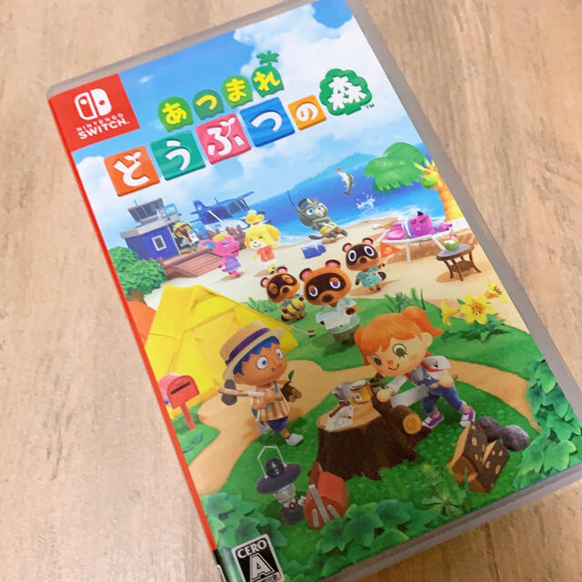 Nintendo Switch(ニンテンドースイッチ)のあつ森　ソフト エンタメ/ホビーのゲームソフト/ゲーム機本体(家庭用ゲームソフト)の商品写真