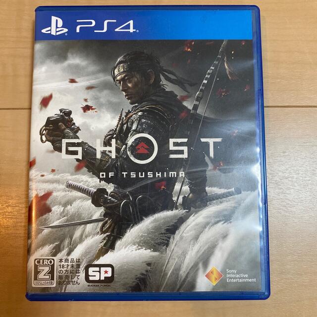 PlayStation4(プレイステーション4)のGhost of Tsushima（ゴースト・オブ・ツシマ） PS4 エンタメ/ホビーのゲームソフト/ゲーム機本体(家庭用ゲームソフト)の商品写真