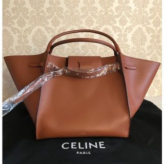 セリーヌ(celine)のセリーヌ　新品・未使用　ビッグバッグ　ミディアム　タン（茶）(ハンドバッグ)