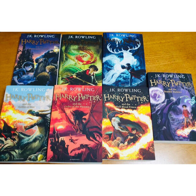Harry Potter イギリス版ハリーポーター 洋書全巻 7冊 正規品セットの