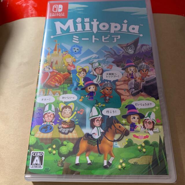 Miitopia Switch エンタメ/ホビーのゲームソフト/ゲーム機本体(家庭用ゲームソフト)の商品写真