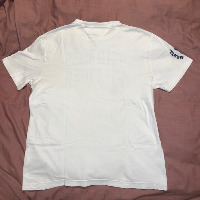 TOMMY HILFIGER(トミーヒルフィガー)のTOMMY HILFIGER トミーヒルフィガー Tシャツ ホワイト サイズ M メンズのトップス(Tシャツ/カットソー(半袖/袖なし))の商品写真