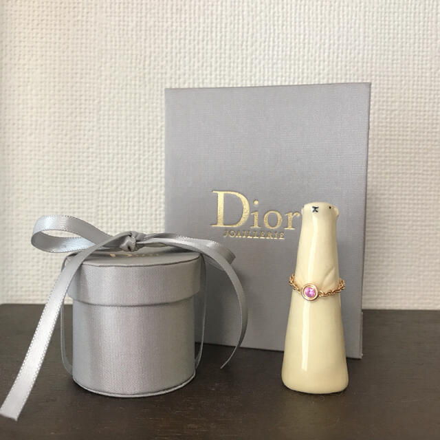 ファインジュエリーDior maxioui マキシウィ K18PG ピンクサファイア 限定リング