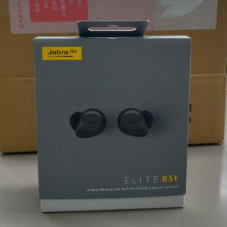 新品未開封　Jabra Elite 85t　チタニウムブラック(ヘッドフォン/イヤフォン)