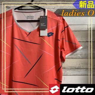 ロット(lotto)のLOTTOロット トレーニングウェア 半袖プラクティスTシャツ レディースO新品(トレーニング用品)