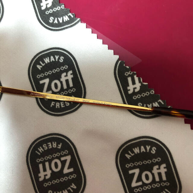 Zoff(ゾフ)のZoffメガネ美品 レディースのファッション小物(サングラス/メガネ)の商品写真