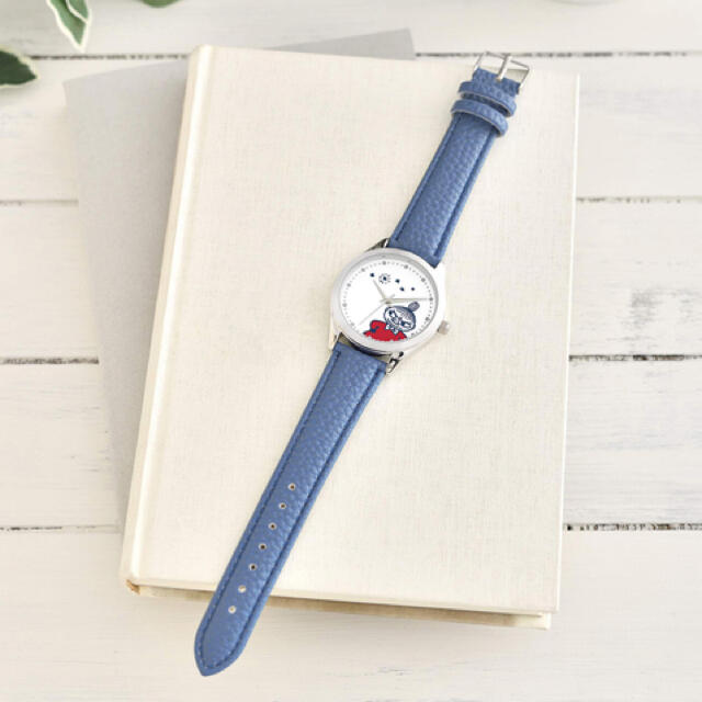Little Me(リトルミー)のcookpadplus MOOMIN リトルミイの本格腕時計 レディースのファッション小物(腕時計)の商品写真