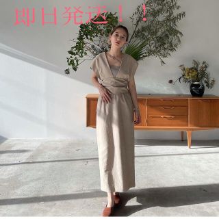 ステュディオス(STUDIOUS)のCLANE WIDE SHOULDER ONE PIECE(ロングワンピース/マキシワンピース)