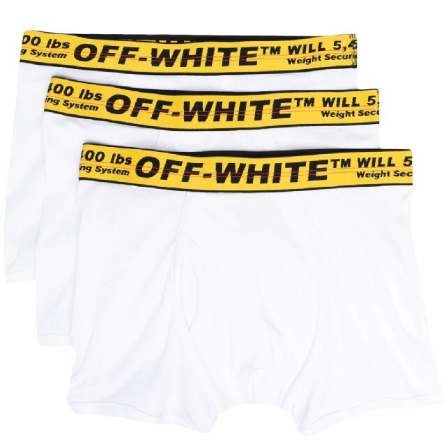 OFF−WHITE ボクサーパンツ 3枚セットアンダーウェア