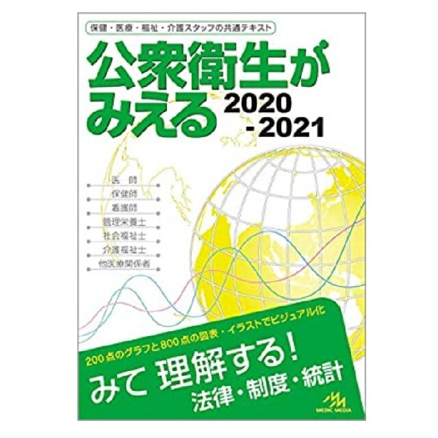 公衆衛生がみえる2020-2021【最新版】+病気がみえる9 健康/医学
