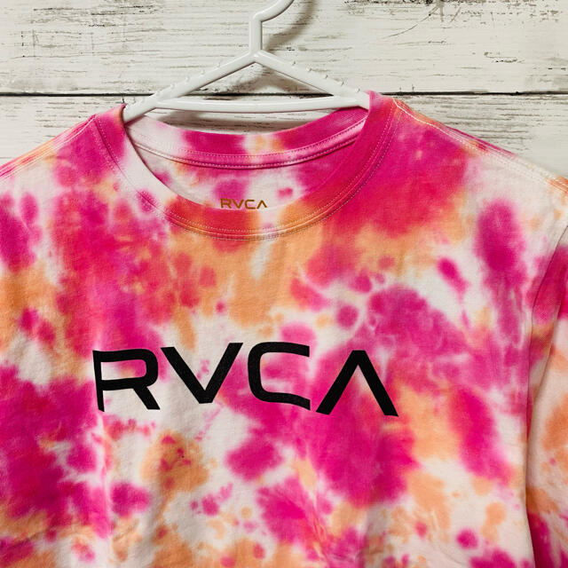 RVCA(ルーカ)のレディース RVCA ルーカ タイダイ柄 tシャツ  半袖 Ｓ レディースのトップス(Tシャツ(半袖/袖なし))の商品写真