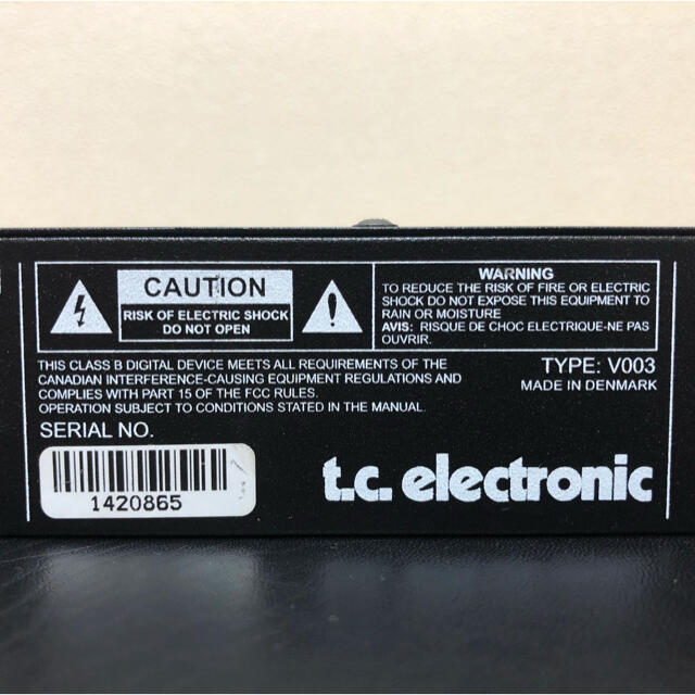 超美品 tc electronic g-force