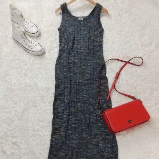 ビューティアンドユースユナイテッドアローズ(BEAUTY&YOUTH UNITED ARROWS)の【希少】＜H＞MIX COLOR TANK TOP ONE PIECE　ワンピ(ロングワンピース/マキシワンピース)