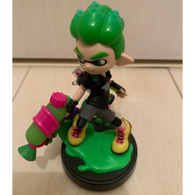 Nintendo Switch(ニンテンドースイッチ)のスプラトゥーン2 amiibo アミーボ　ボーイ、ガール、イカ エンタメ/ホビーのフィギュア(ゲームキャラクター)の商品写真