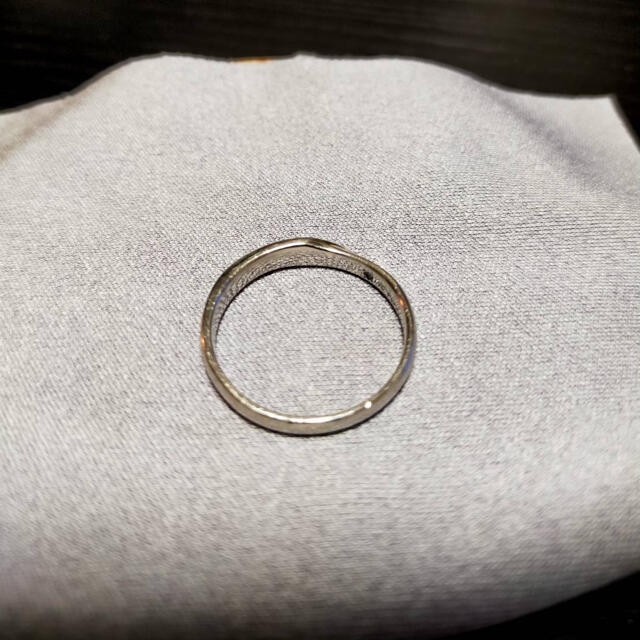4℃(ヨンドシー)の4℃ プラチナ ウェーブリング　 レディースのアクセサリー(リング(指輪))の商品写真