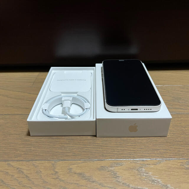 【極美品】iPhone 12 mini 128GB SIMフリー ホワイト