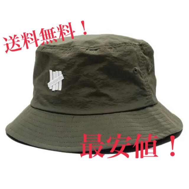 UNDEFEATED(アンディフィーテッド)のUNDEFEATED NYLON ICON BUCKET HAT ハット メンズの帽子(ハット)の商品写真