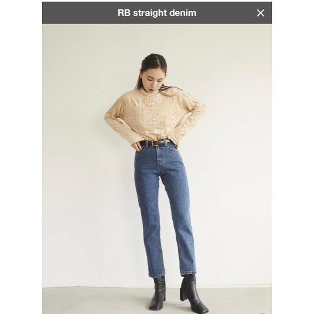 RANDEBOO RB straight denim 0sizeRANDEBOO