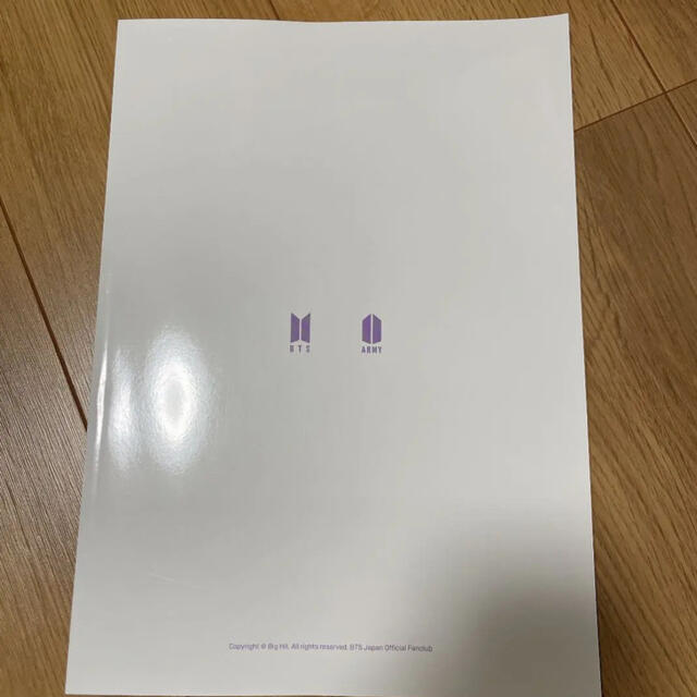 BTS JAPAN OFFICIAL FANCLUB MAGAZINE Vol8 エンタメ/ホビーのCD(K-POP/アジア)の商品写真