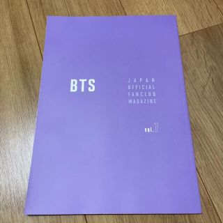 BTS JAPAN OFFICIAL FANCLUB MAGAZINE Vol7(K-POP/アジア)