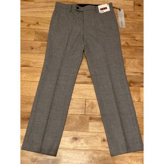 ユニクロ(UNIQLO)のUNIQLO スタイルアップノータックウールパンツ　76cm(スラックス)