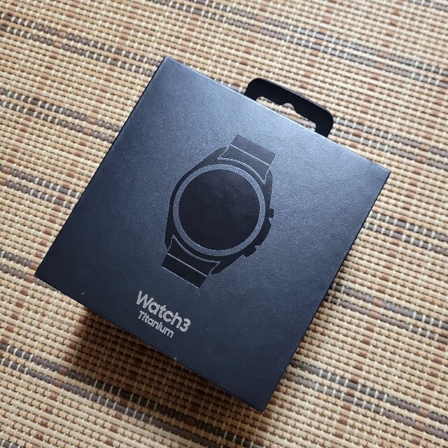 Galaxy Watch3 Titanium Mystic Black 新品