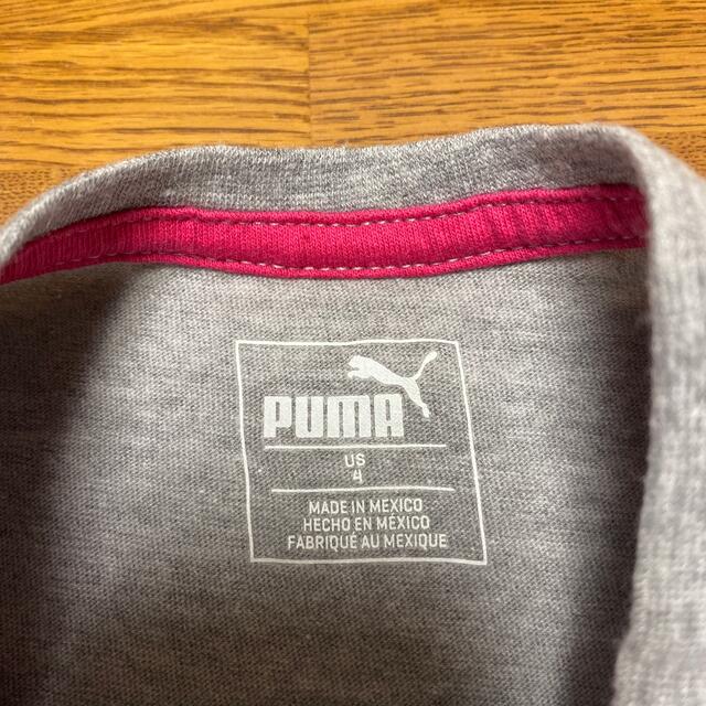 PUMA(プーマ)の[ほぼ未使用に近い] PUMA    Tシャツ　(4T) キッズ/ベビー/マタニティのキッズ服女の子用(90cm~)(Tシャツ/カットソー)の商品写真