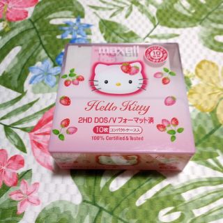 マクセル(maxell)のHello　Kitty　2HD DOS/V フォーマット済(PC周辺機器)