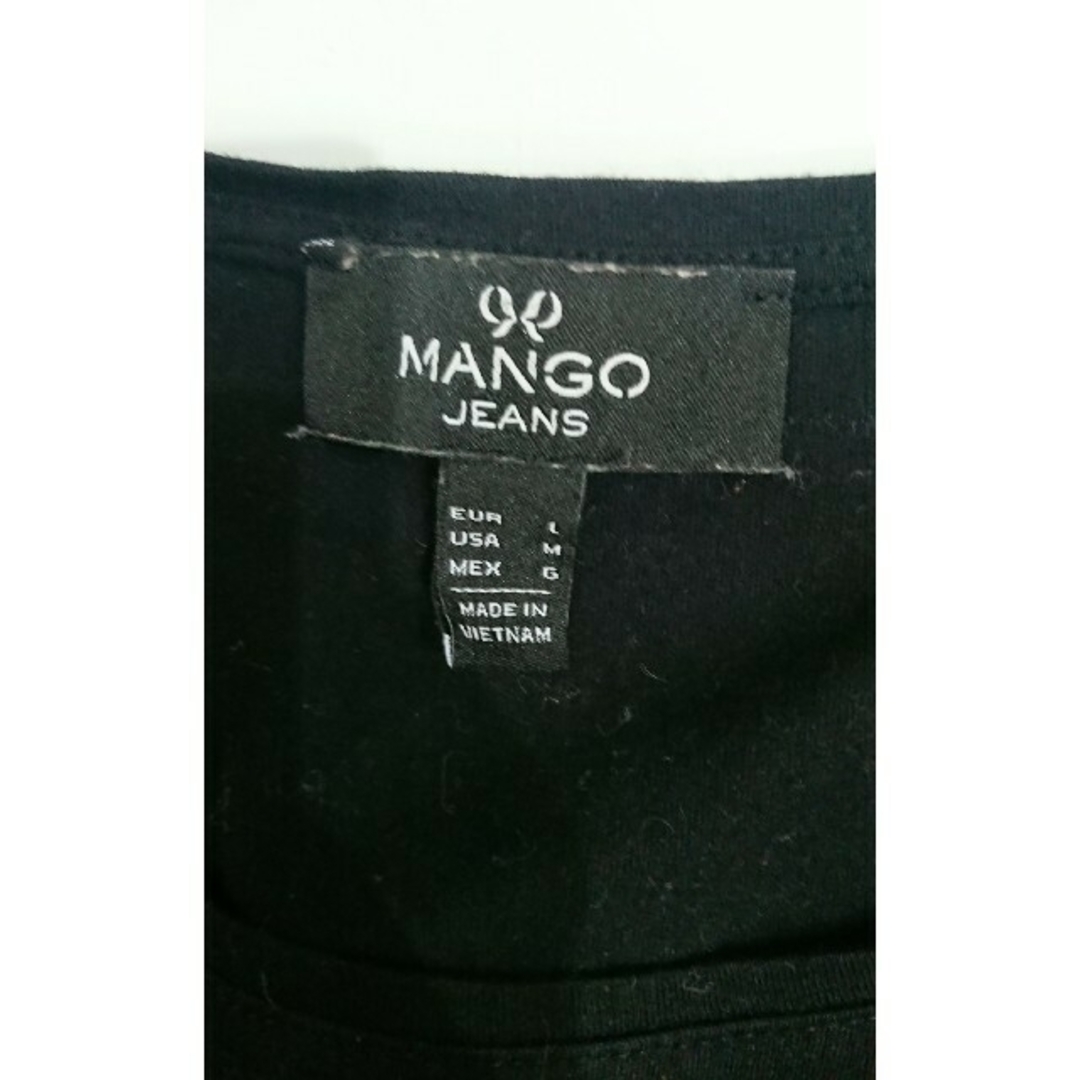 MANGO(マンゴ)の美品☆マンゴー MANGO 英字プリントTシャツ レディースのトップス(Tシャツ(半袖/袖なし))の商品写真