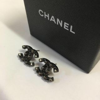 シャネル(CHANEL)のCHANEL スタッズ ピアス 本物(ピアス)