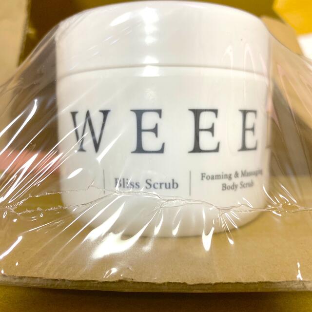 【未使用品】WEED ブリススクラブ360ｇ コスメ/美容のボディケア(ボディソープ/石鹸)の商品写真