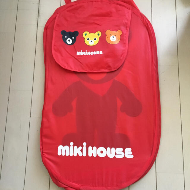 mikihouse(ミキハウス)の【値下げしました！】mikihouse ランドリーボックス　ノベルティ エンタメ/ホビーのコレクション(ノベルティグッズ)の商品写真