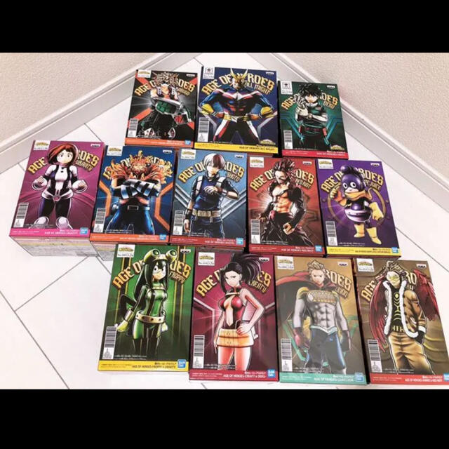 BANDAI - AGE OF HEROES 12個セット　僕のヒーローアカデミア