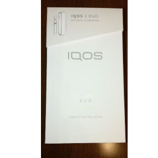 IQOS3 DUO duo 本体アイコス3 デュオ  ホワイト(タバコグッズ)