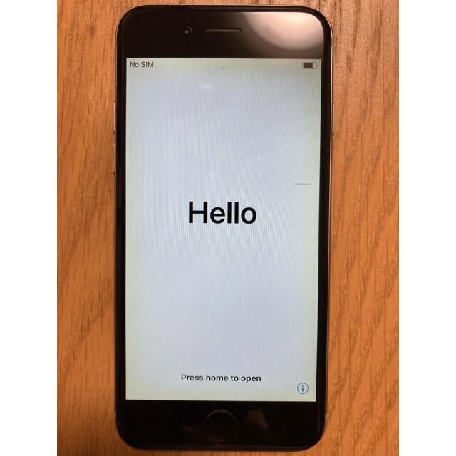 iPhone 6 Space Gray 64 GB (バッテリー94%！)