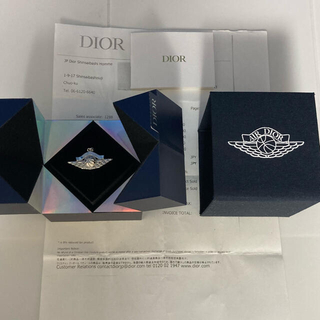 ディオール(Dior)のAir Dior Jordan ネックレス シルバー925 正規品(ネックレス)