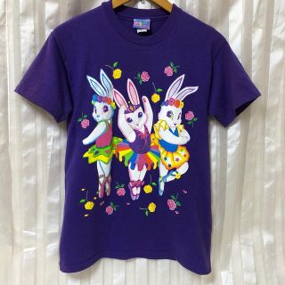 リサフランク Tシャツ うさぎ Lisa Frank レア(Tシャツ(半袖/袖なし))