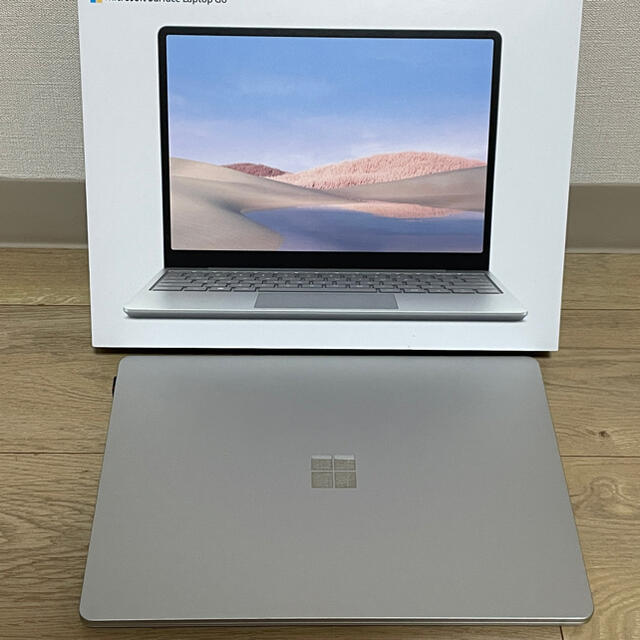 【代引き不可】 Microsoft - Surface Laptop Go プラチナ　256GB ノートPC
