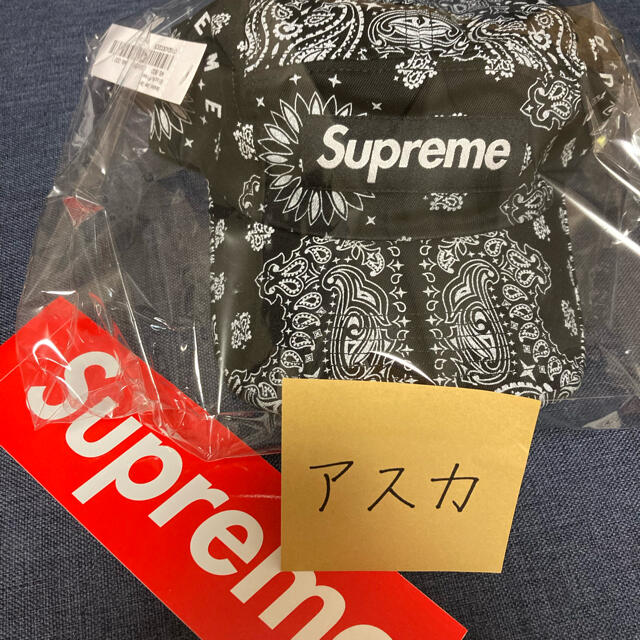 Supreme Bandana Camp Cap シュプリーム バンダナ