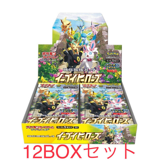 Box/デッキ/パックポケモンカードゲーム ソード&シールド 強化拡張パック イーブイヒーローズ