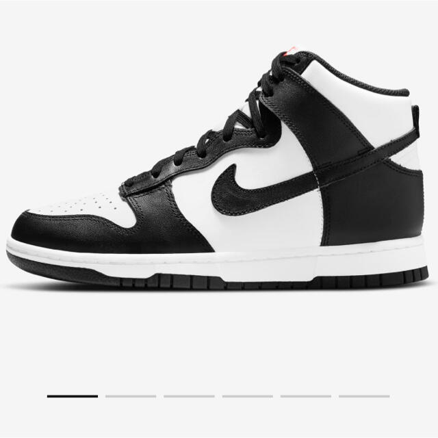 NIKE DUNK HIGH "BLACK AND WHITE”