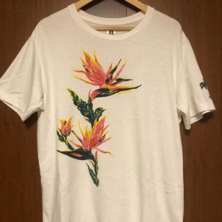 ハリウッドランチマーケット(HOLLYWOOD RANCH MARKET)のハリウッドランチマーケット　花柄　Tシャツ L(Tシャツ/カットソー(半袖/袖なし))