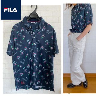 フィラ(FILA)の定価9790円　fila ゴルフ　ポロシャツ　アロハシャツ(ポロシャツ)