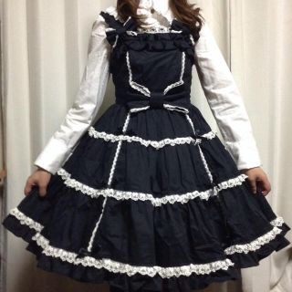 アンジェリックプリティー(Angelic Pretty)のAngelic Pretty ジャンスカ(ひざ丈ワンピース)