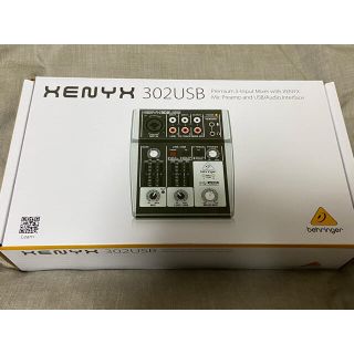 Behringer XENYX 302USB ほぼ新品(オーディオインターフェイス)