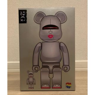 メディコムトイ(MEDICOM TOY)のBE@RBRICK SORAYAMA x 2G SILVER 100%&400%(その他)